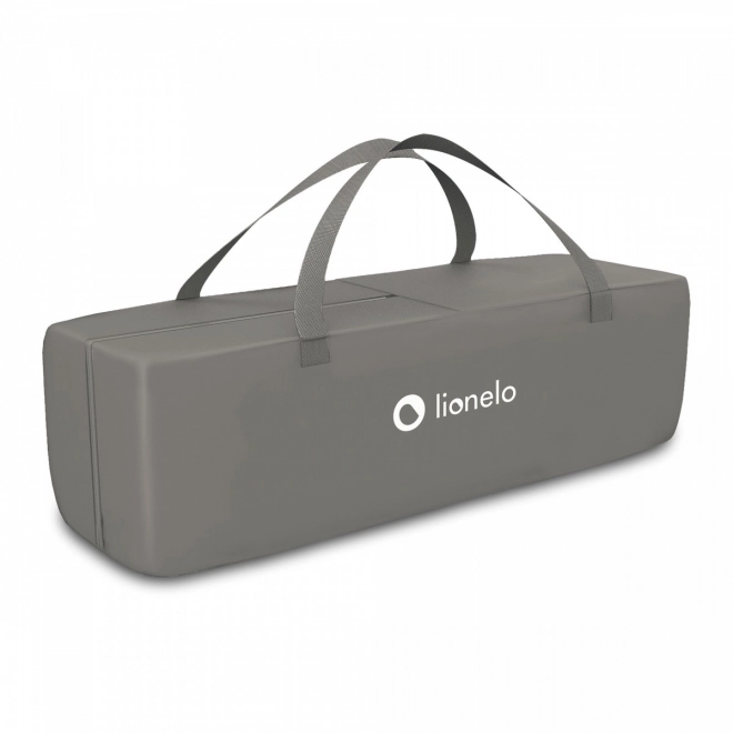 LIONELO Postýlka cestovní Stefi – Grey Concrete Multicolor