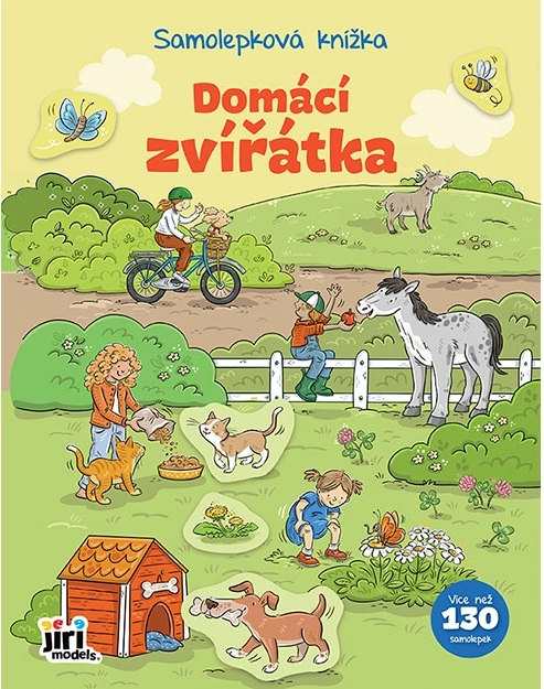 Samolepková Knížka Domácí Zvířátka