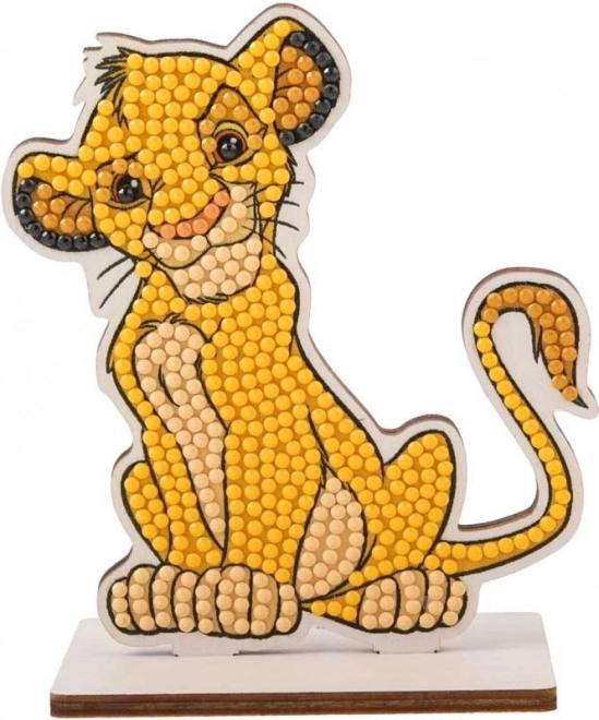Diamantové malování Lví král Simba