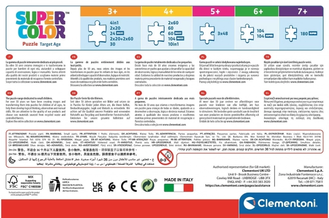 CLEMENTONI Puzzle Tlapková patrola 3x48 dílků
