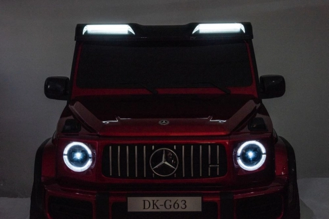 Mercedes G63 XXL Červená 24V baterie Auto