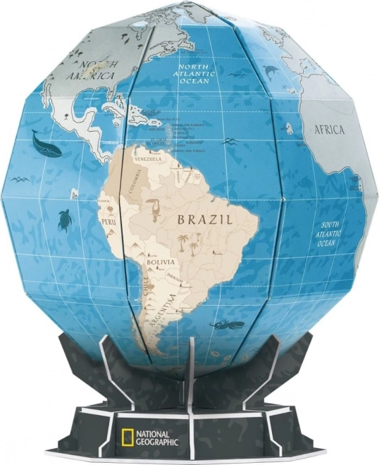 Puzzle 3D National Geographic Globe