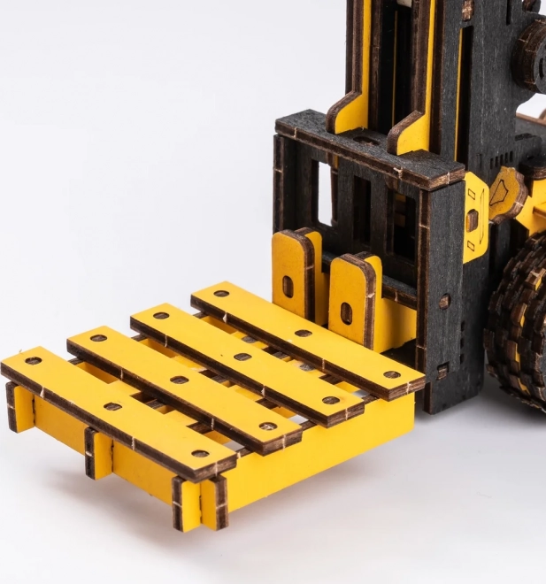 RoboTime dřevěné 3D puzzle - Vysokozdvižný vozík