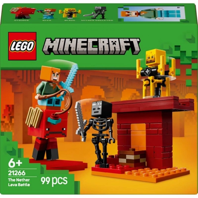 LEGO Minecraft Bitva na mostě v Netheru