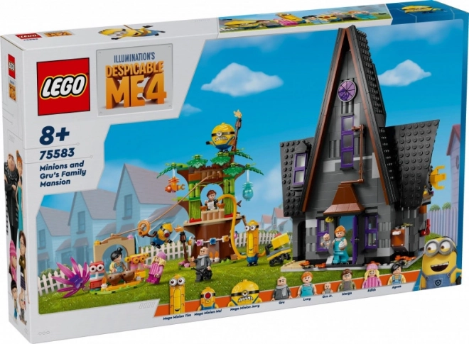 LEGO Minionki 75583 Rodinná rezidence Grua a minionků