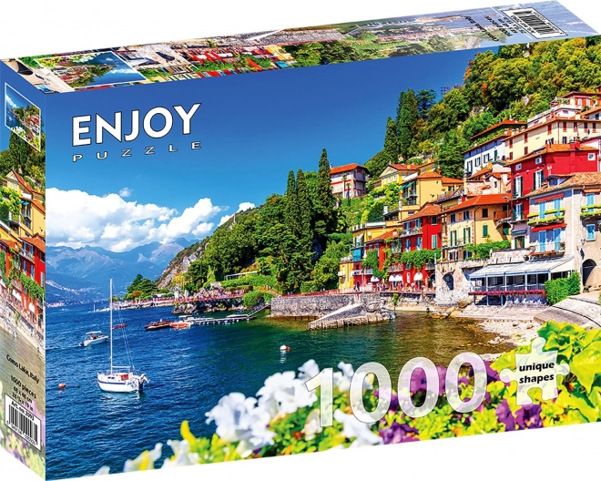 Enjoy puzzle Jezero Como Itálie 1000 dílků