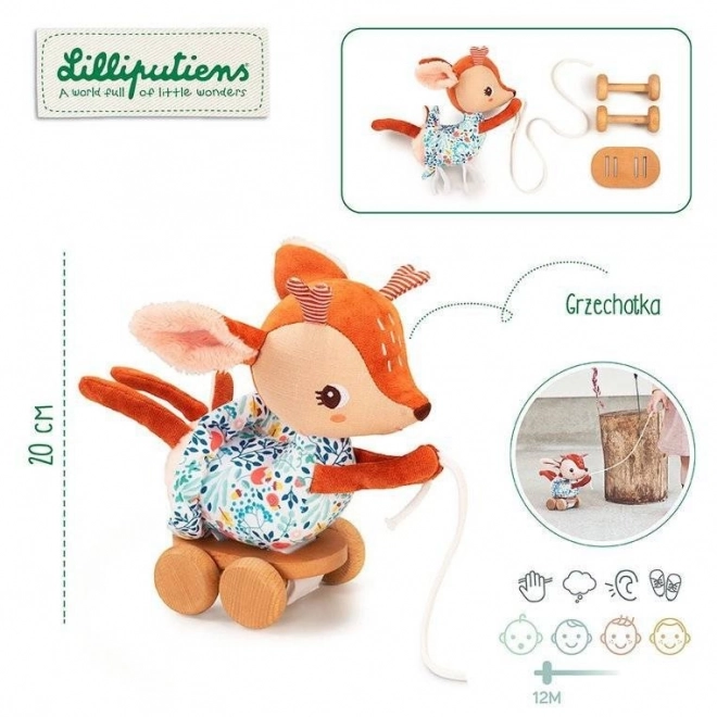 Lilliputiens - tahací hračka - jelínek Stela