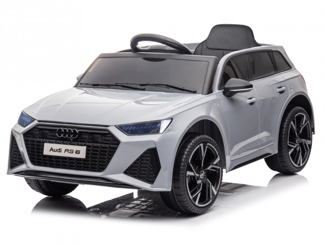 Elektrické autíčko Audi RS 6 pro děti – Modrá