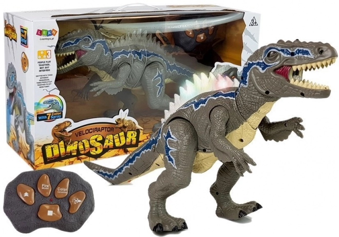 Zdalně ovládaný dinosaurus Tyrannosaurus se světelnými efekty