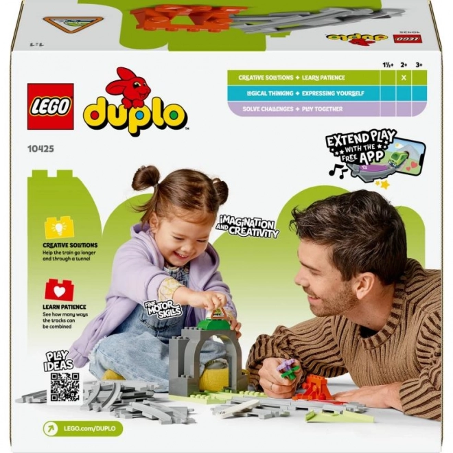 LEGO DUPLO Tunel a kolejnicové tratě - rozšiřující sada