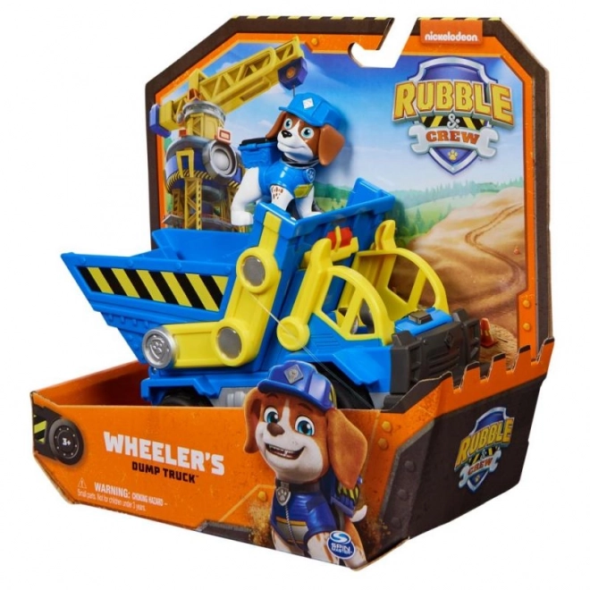 Vyklápěcí vůz Wheeler - Rubble a jeho tým