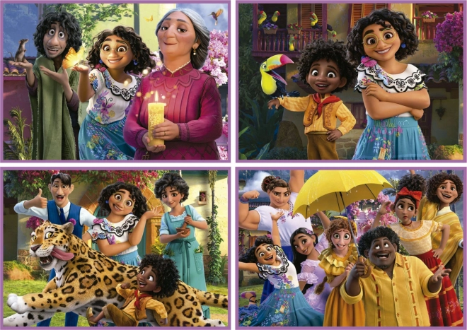 EDUCA Puzzle Encanto 4v1 (50,80,100,150 dílků)