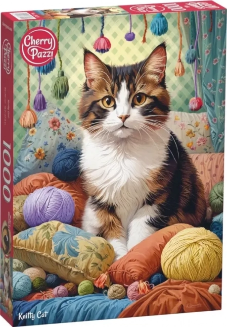 Cherry Pazzi puzzle Kočka v přízi