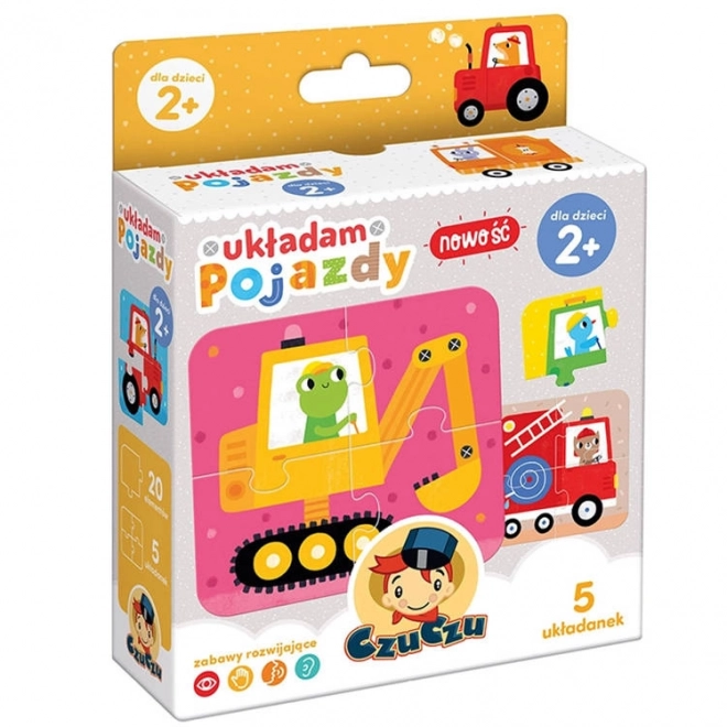 CzuCzu skládám vozidla puzzle