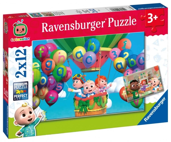 RAVENSBURGER Puzzle Cocomelon 2x12 dílků