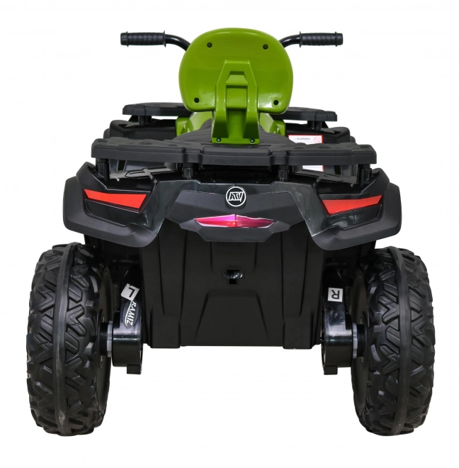 Čtyřkolka XT-Speed pro děti Zelená + 4x4 + EVA + Pomalý start + Rádio MP3 + LED dioda