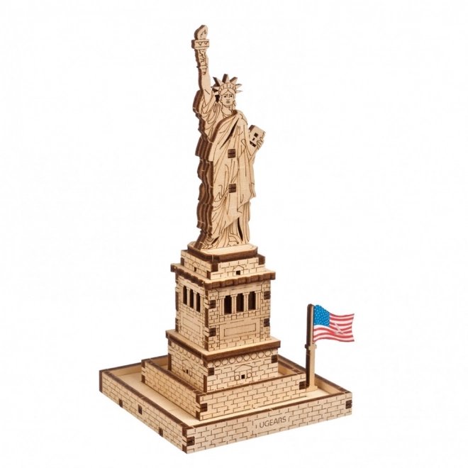 3D dřevěný model Socha Svobody