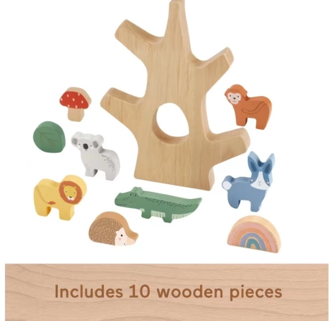Dřevěná stavebnice strom Fisher-Price