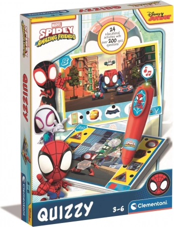 Interaktivní kvíz CLEMENTONI SPIDEY s elektronickým perem