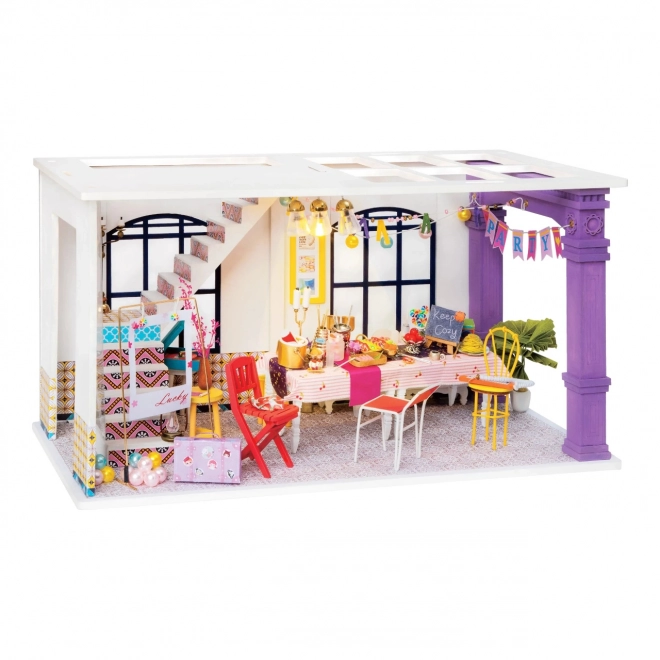 Miniatura domečku Party Jídelna od Rolife