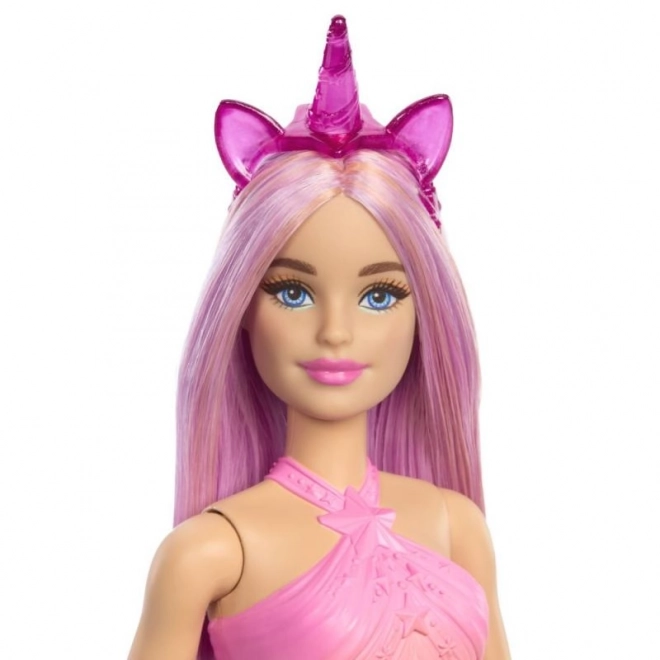 Barbie pohádková víla jednorožec – Modrý obleček