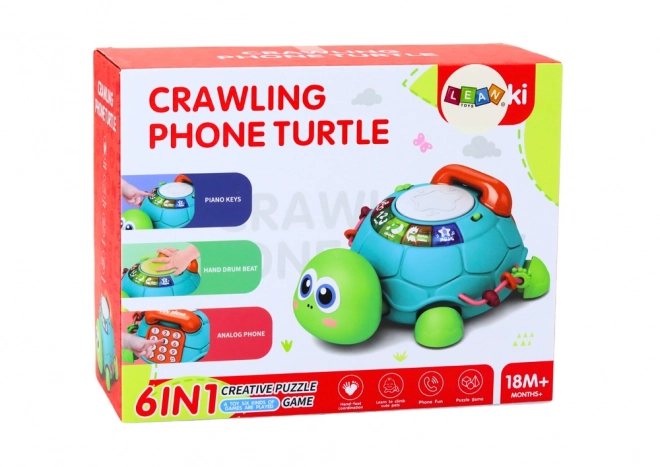 Interaktivní želví telefon LEAWI 6v1