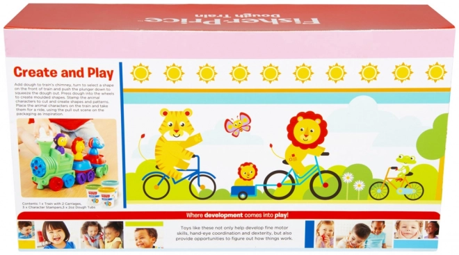 Fisher Price Vláček s modelínou