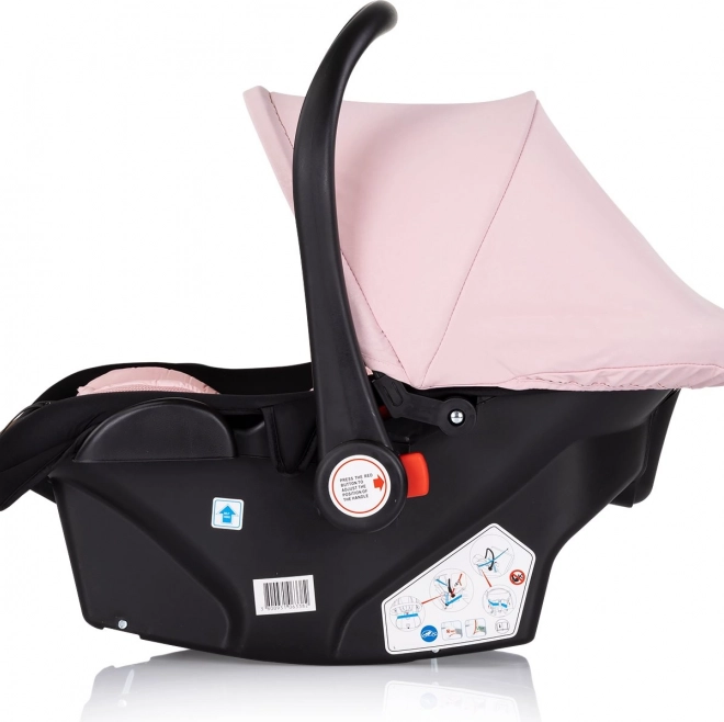 Autosedačka Chipolino Amore i-Size růžová
