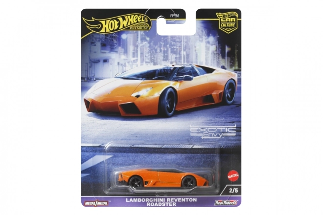 Hot Wheels Prémiové auto-Velikáni-Lamborghini Reventon roadster