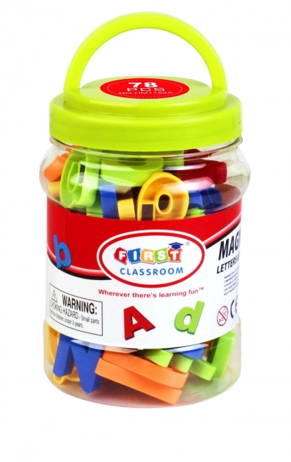 Magnetická písmena a čísla pro děti