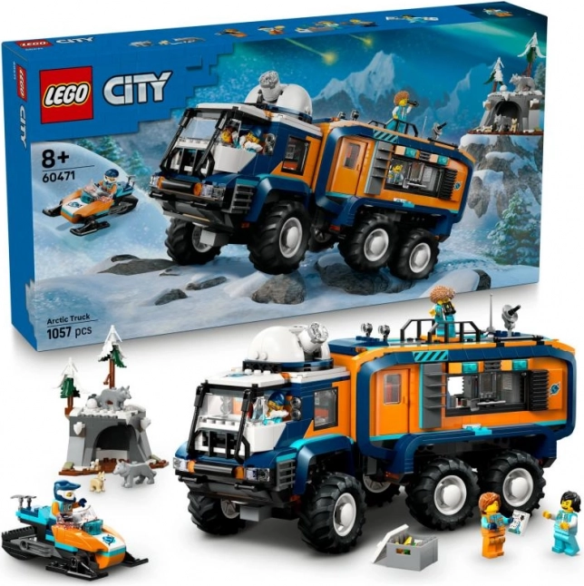 LEGO City Nákladní Auto s Laboratoří pro Polární Průzkumníky