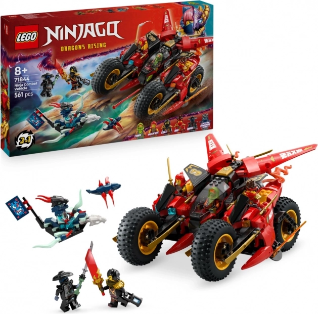 Lego Ninjago Bojové vozidlo nindžů 3v1