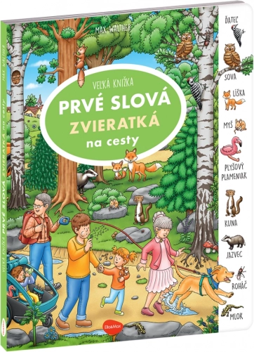 Na cesty – Velká knížka zvířátka – První slova