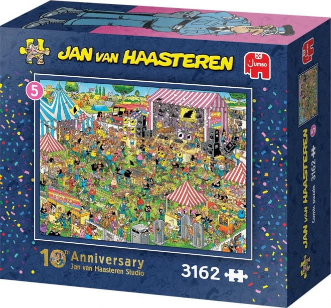 JUMBO Puzzle JvH 10 let Jan van Haasteren XXXL (jubilejní limitovaná edice) 30200 dílků