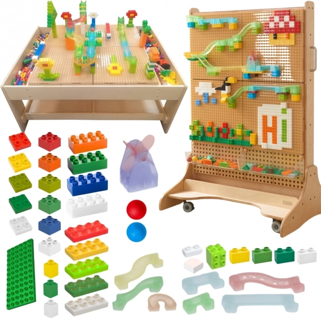 Konstrukční sada kuličková dráha STEM Masterkidz 359 ks