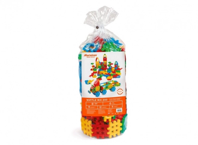 Waffle Mix 200 stavebních bloků v sáčku