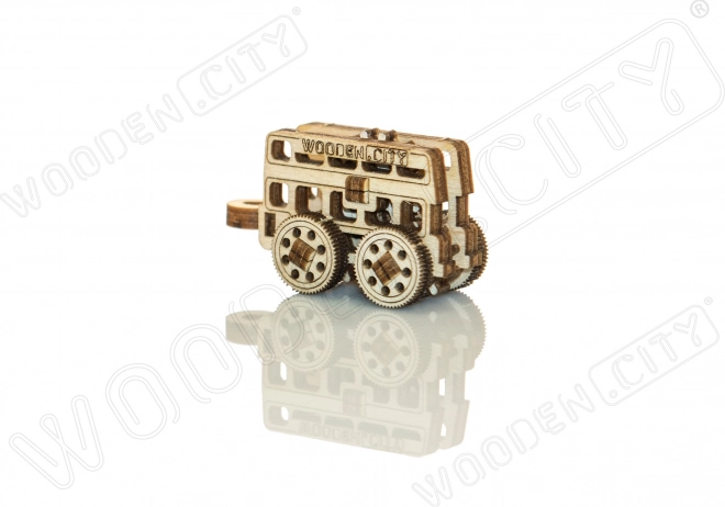 3D puzzle Dopravní prostředky - Wooden City mini sada