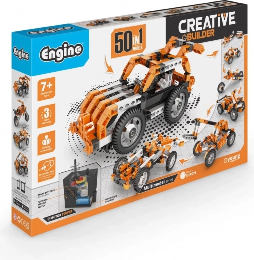 Motor s převodovkou pro živé modely