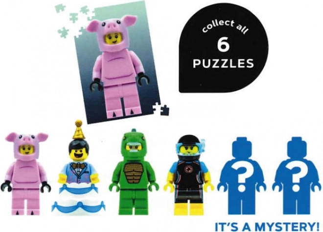 Chronicle Books LEGO® Tajemná minifigurka Modrá edice 126 dílků