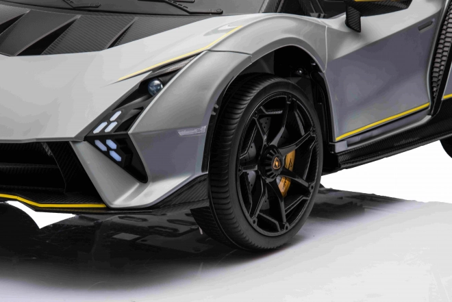 Dětské elektrické autíčko Lamborghini Invencible – šedé