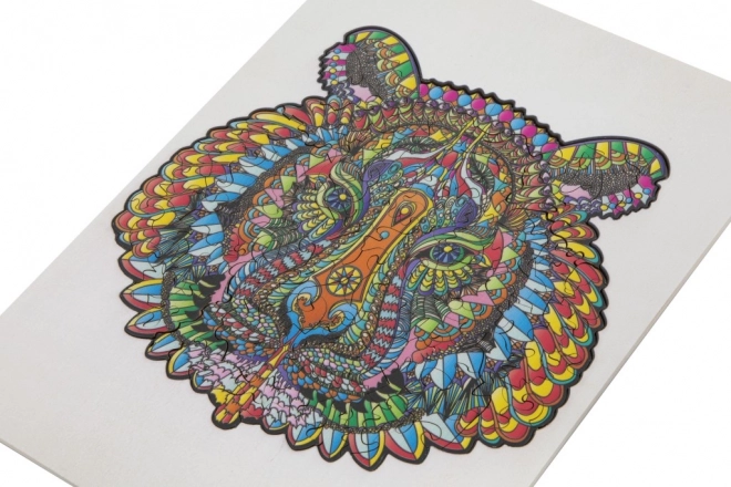 Moxy obrysové puzzle tygr 130 dílků
