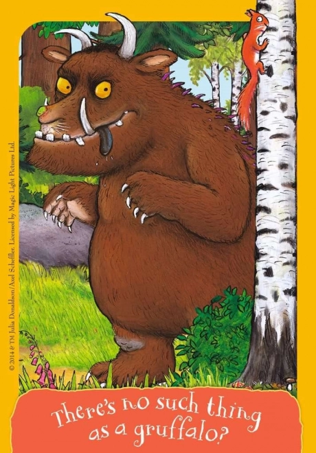 RAVENSBURGER Moje první puzzle: Gruffalo 4v1 (2,3,4,5 dílků)