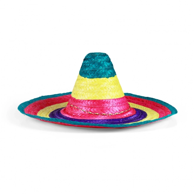 Pestrobarevné Sombrero pro Dospělé