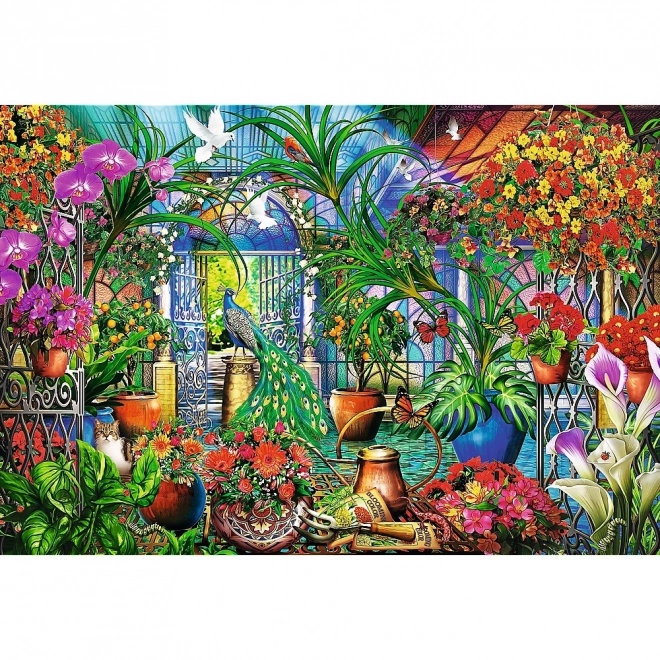 Puzzle 1500 prvků - Tajná zahrada