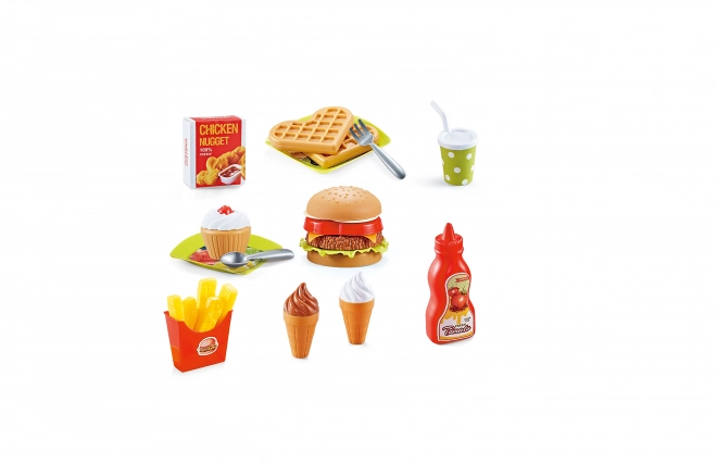 Barevný set potravin pro děti