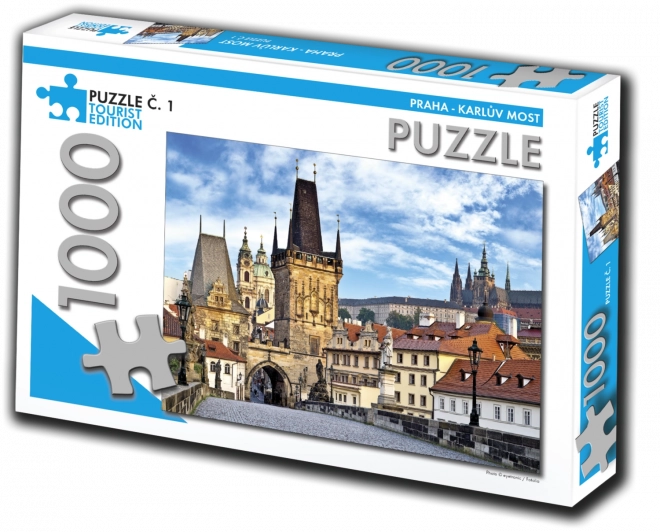 Turistické puzzle Praha - Karlův most 1000 dílků