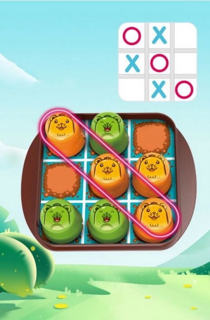Woopie IQ Logická hra Křížky a kolečka