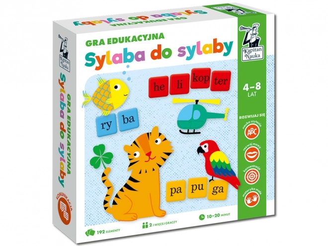 Edukační hra Sylaba do sylaby