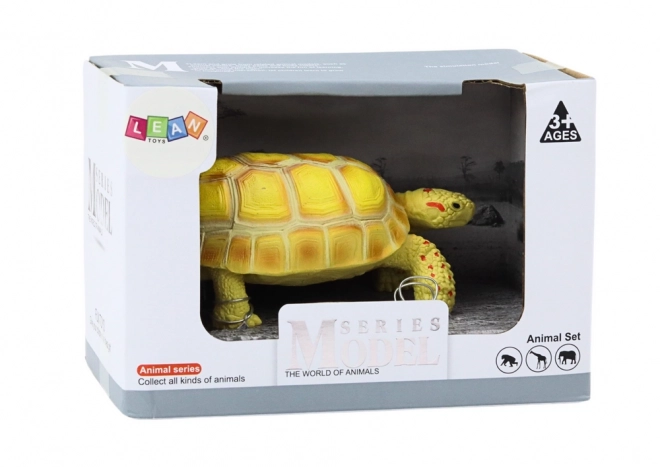 Sběratelská figurka Suchozemská želva plaz Žlutá C