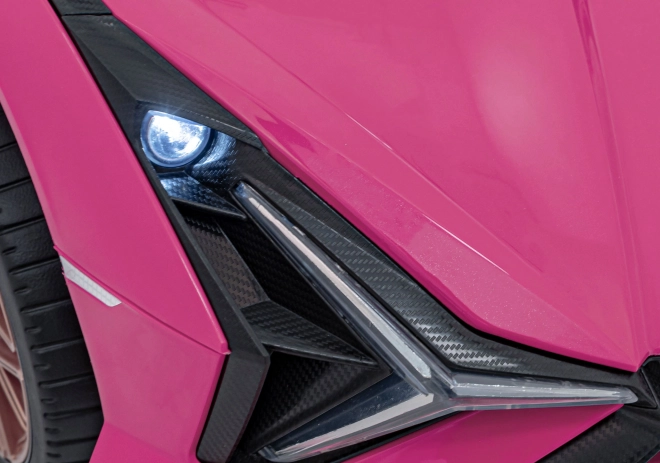 Lamborghini SIAN dětské auto na baterii s ovladačem – Růžové